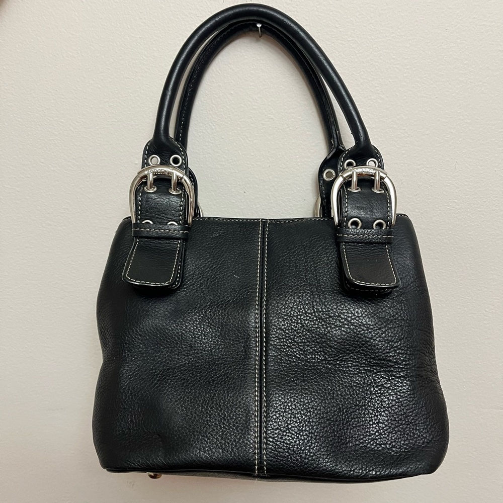 Black Leather Handbag